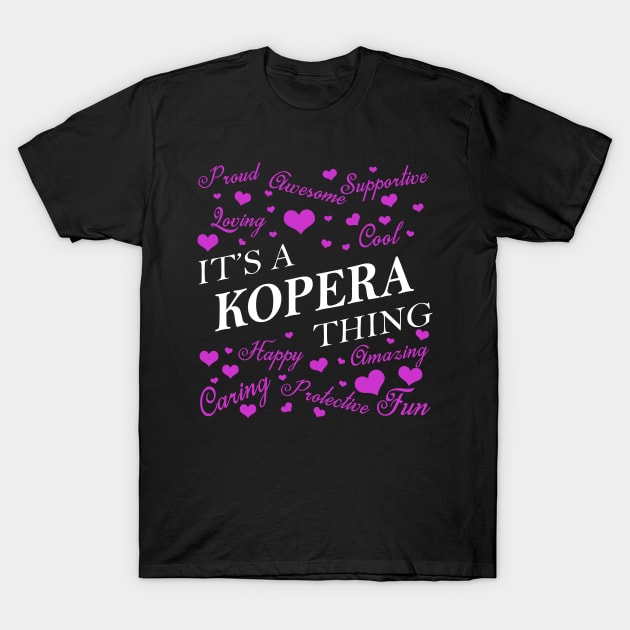 It's a KOPERA Thing T-Shirt by YadiraKauffmannkq